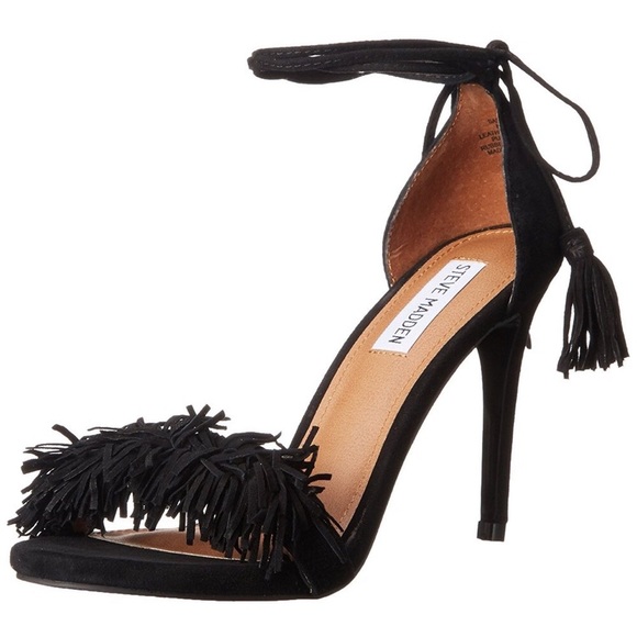 Steve Madden Sassey suede fringe heels - Picture 2 of 5